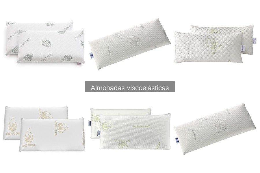 Mejores almohadas viscoelásticas para el dolor de cuello