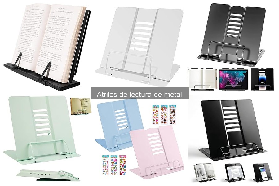 Mejores atriles de lectura de metal para estudiantes 2023