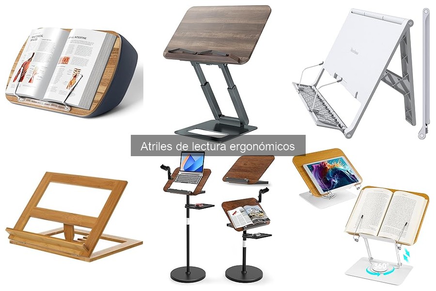 Mejores atriles de lectura ergonómicos para profesionales