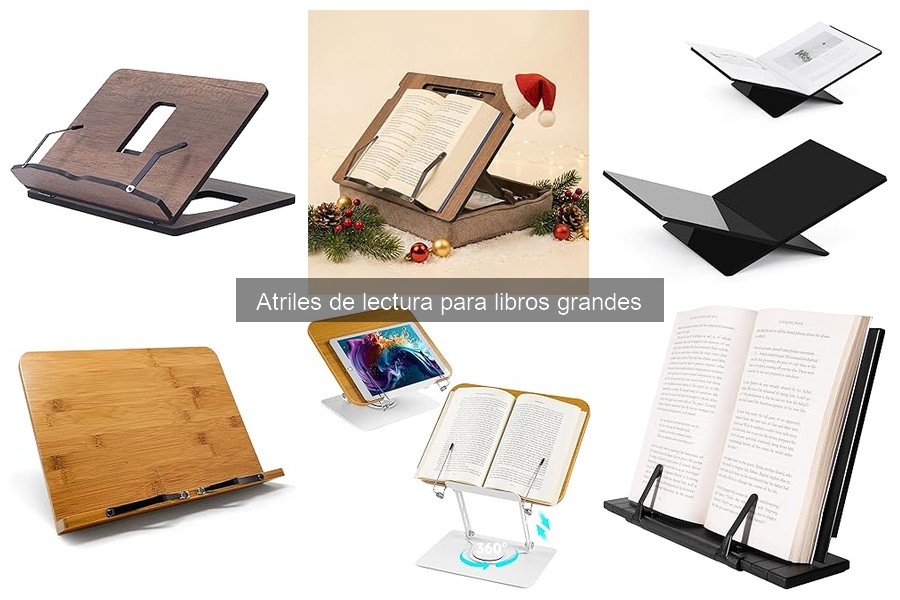 Mejores atriles de lectura para libros grandes en 2023