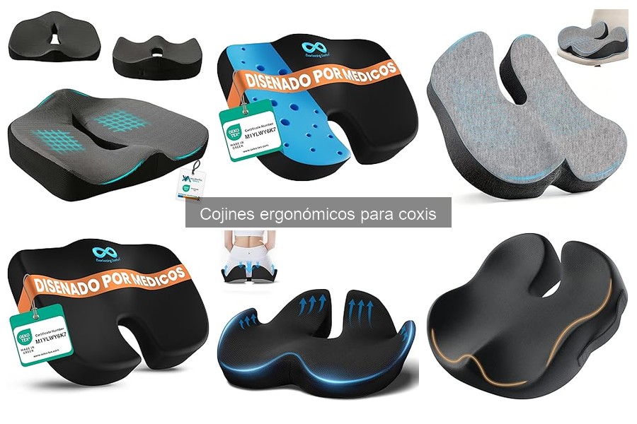 Mejores cojines ergonómicos para coxis en 2023
