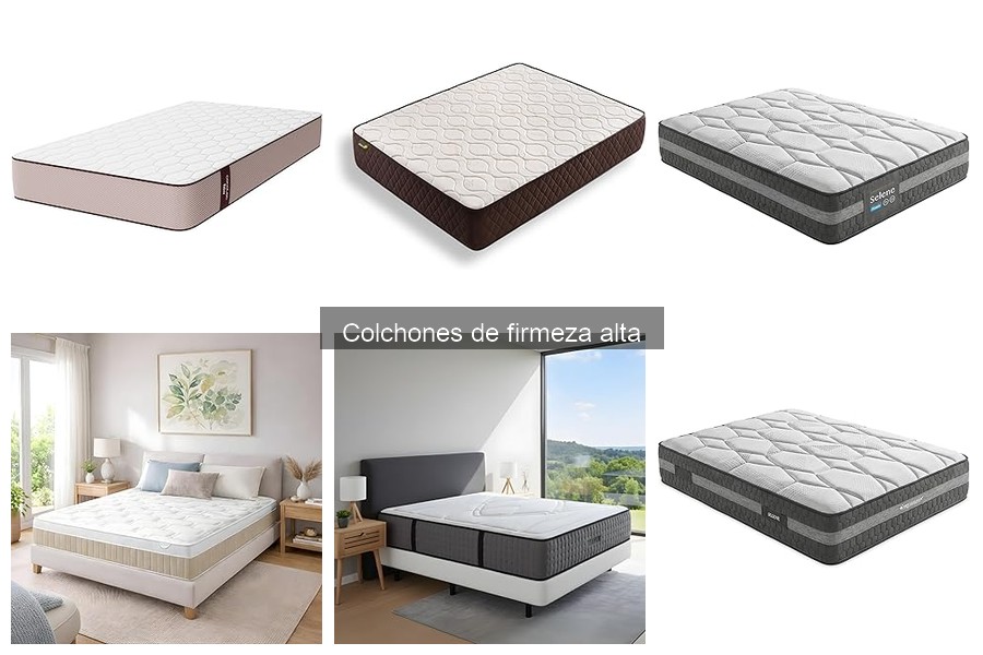 Mejores colchones de firmeza alta en Amazon: calidad y comodidad
