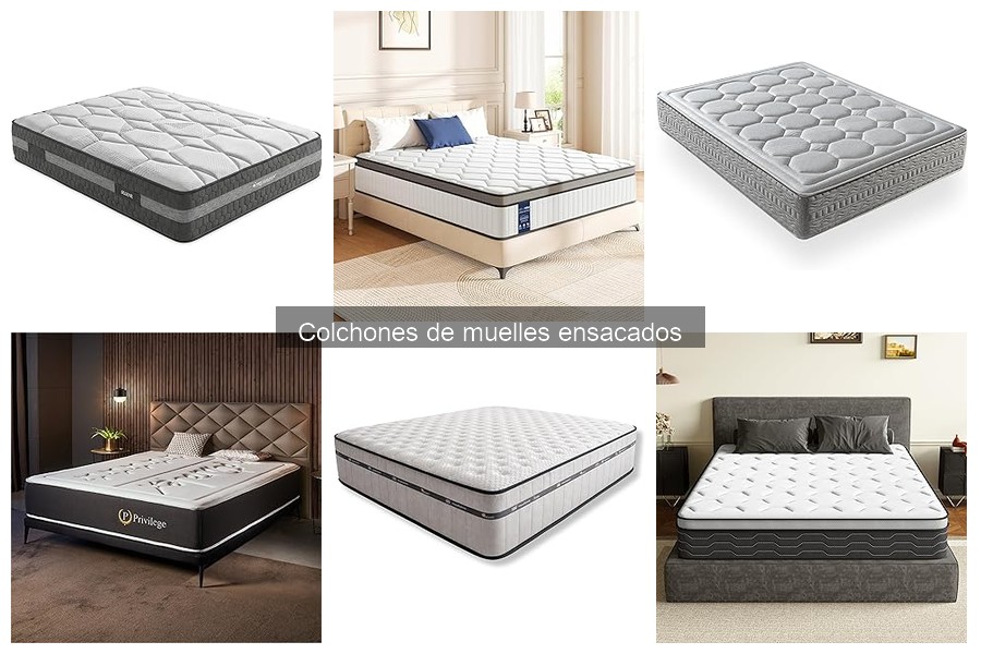 Mejores colchones de muelles ensacados para aliviar problemas de espalda
