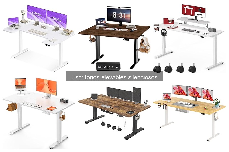 Mejores Escritorios Elevables Silenciosos para Oficinas