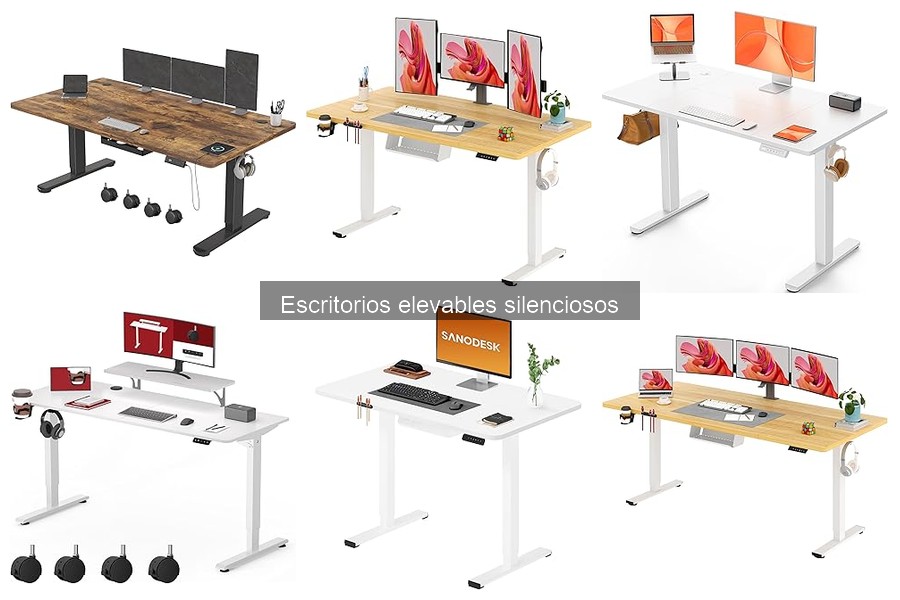 Mejores esquemas de color para escritorios elevables modernos