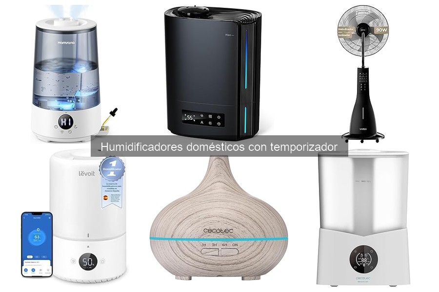 Mejores humidificadores con temporizador para tu hogar