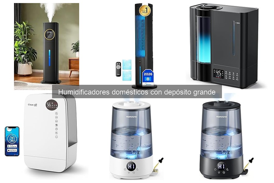 Mejores humidificadores grandes para habitaciones amplias