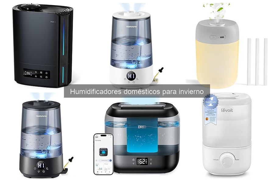 Mejores humidificadores para habitaciones grandes en invierno