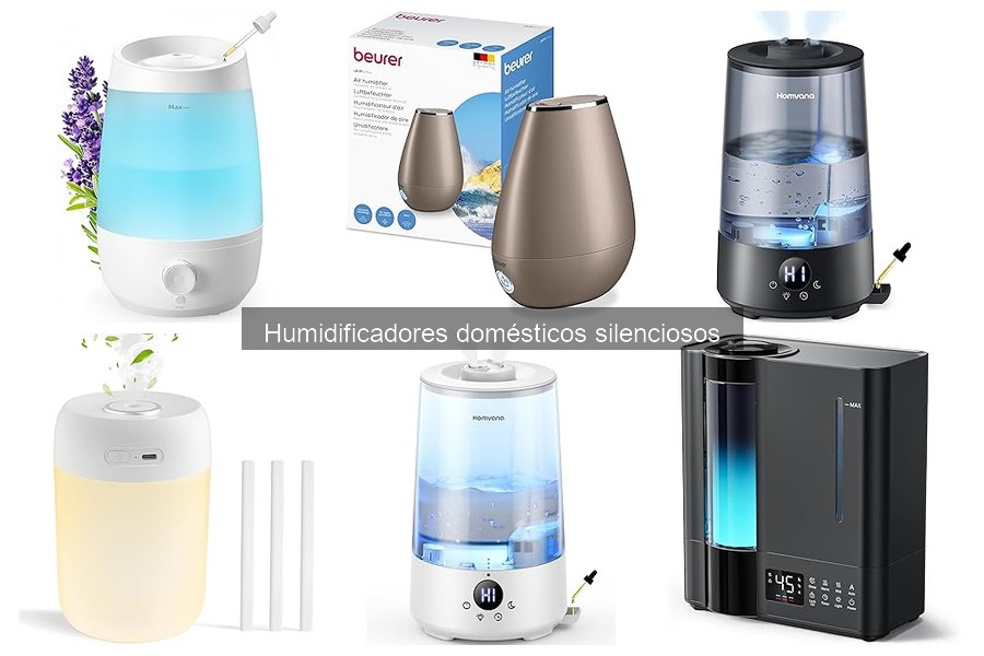 Mejores humidificadores silenciosos para oficinas en 2023