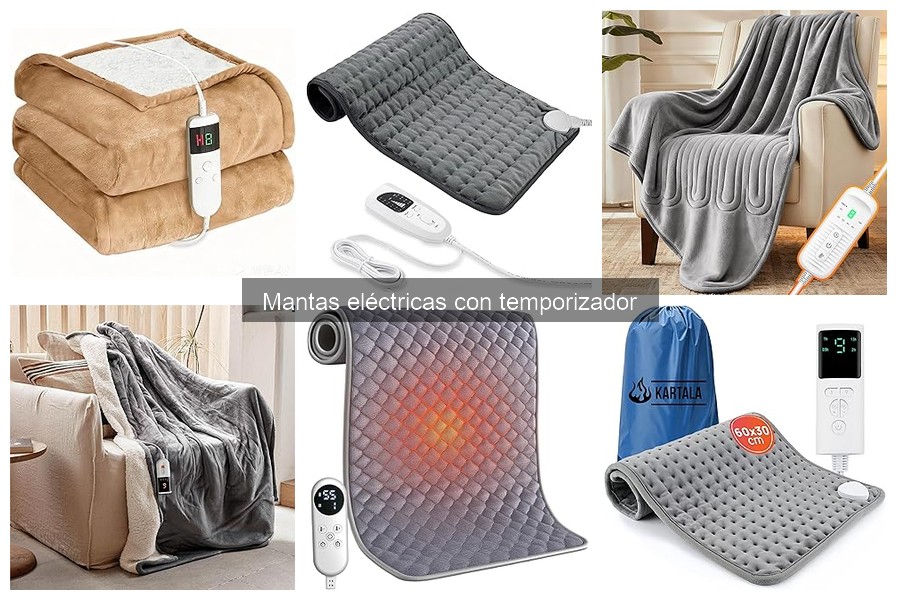 Mejores mantas eléctricas con temporizador para confort
