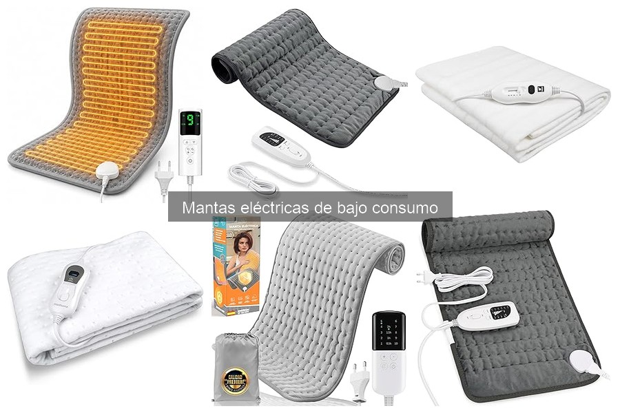 Mejores mantas eléctricas de bajo consumo para invierno