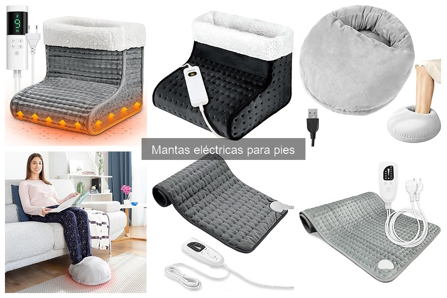 Mejores mantas eléctricas para pies en 2023: comparativa