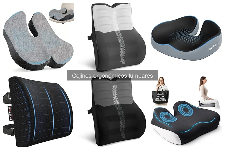 Mejores marcas de cojines ergonómicos lumbares en 2023