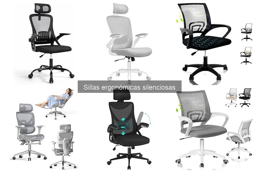 Mejores marcas de sillas ergonómicas silenciosas 2023