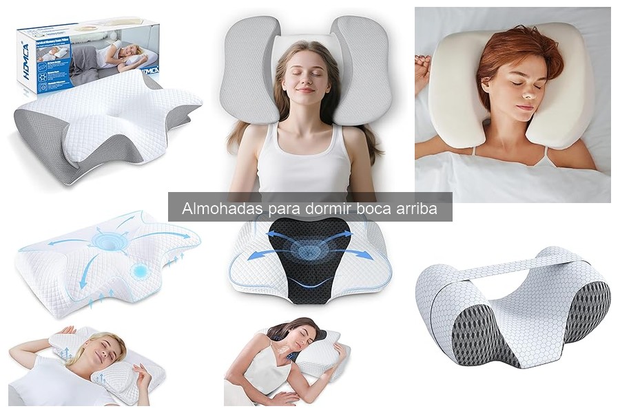 Mejores materiales para almohadas de dormir boca arriba
