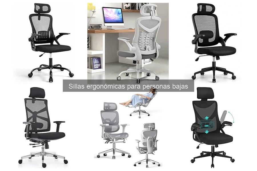 Mejores materiales para sillas ergonómicas para personas bajas
