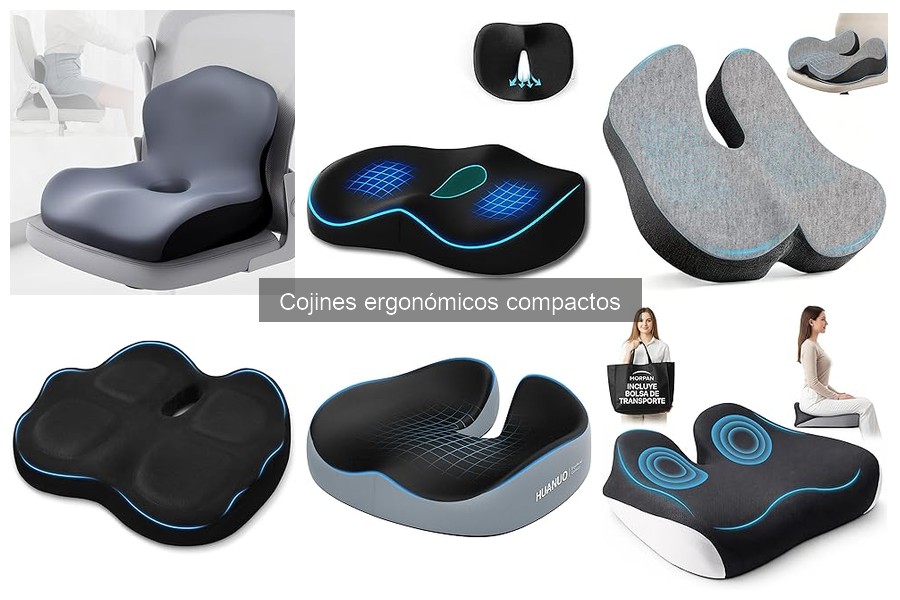 Mejores ofertas de cojines ergonómicos compactos para 2023