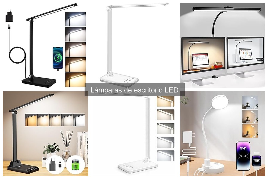 Mejores ofertas en lámparas de escritorio LED 2023