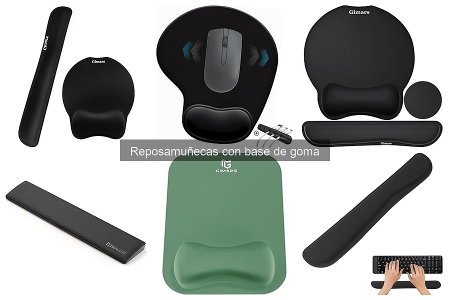 Mejores precios y dónde comprar reposamuñecas de goma