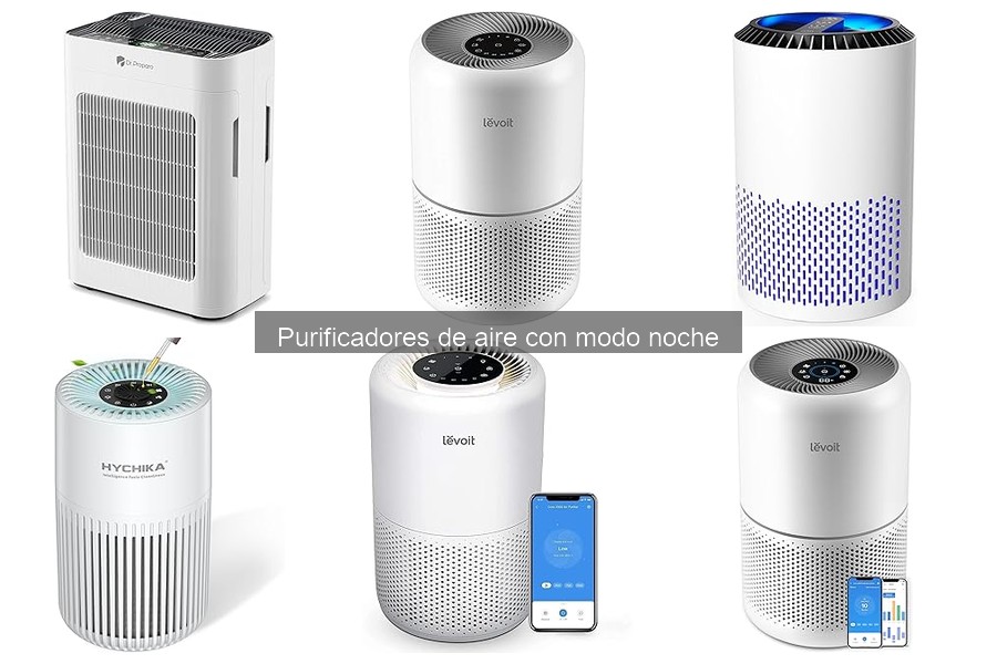 Mejores purificadores de aire con modo noche para dormir