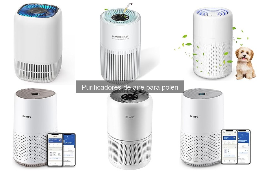 Mejores purificadores de aire para alergias al polen