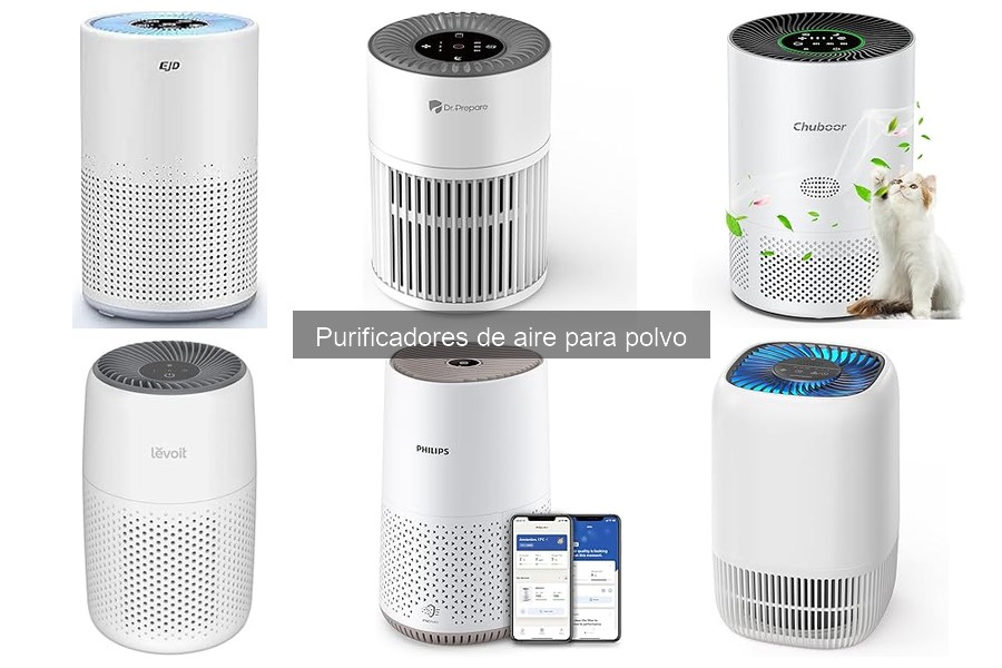 Mejores purificadores de aire para alergias al polvo