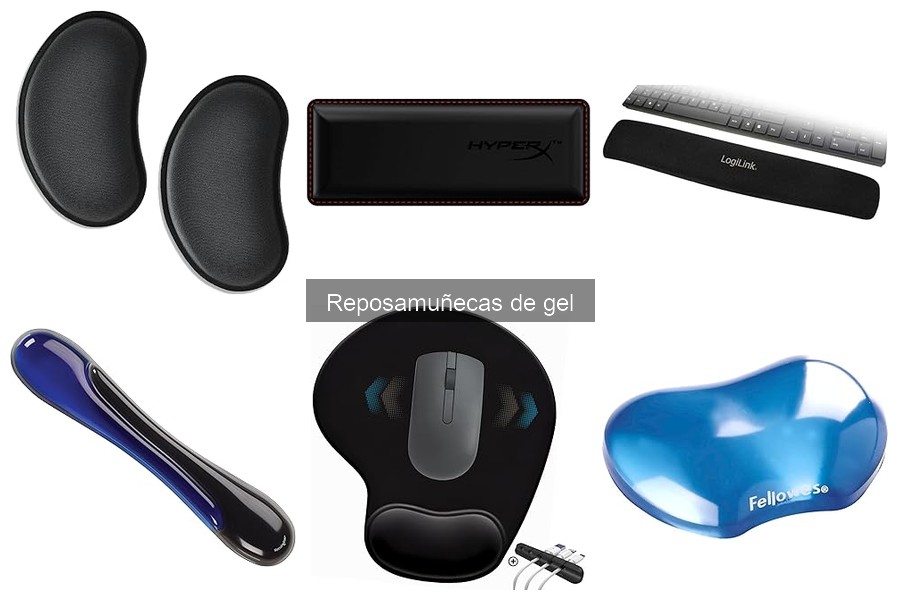 Mejores reposamuñecas de gel para trabajar desde casa