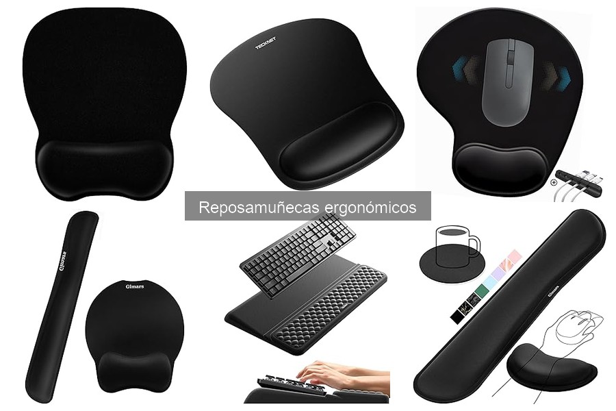 Mejores reposamuñecas ergonómicos para teletrabajo en casa