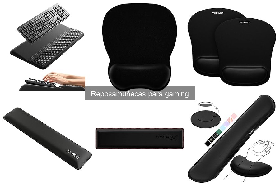 Mejores reposamuñecas para gaming en 2023: Comparativa