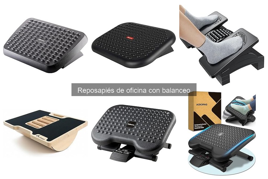 Mejores reposapiés de oficina con balanceo en 2023