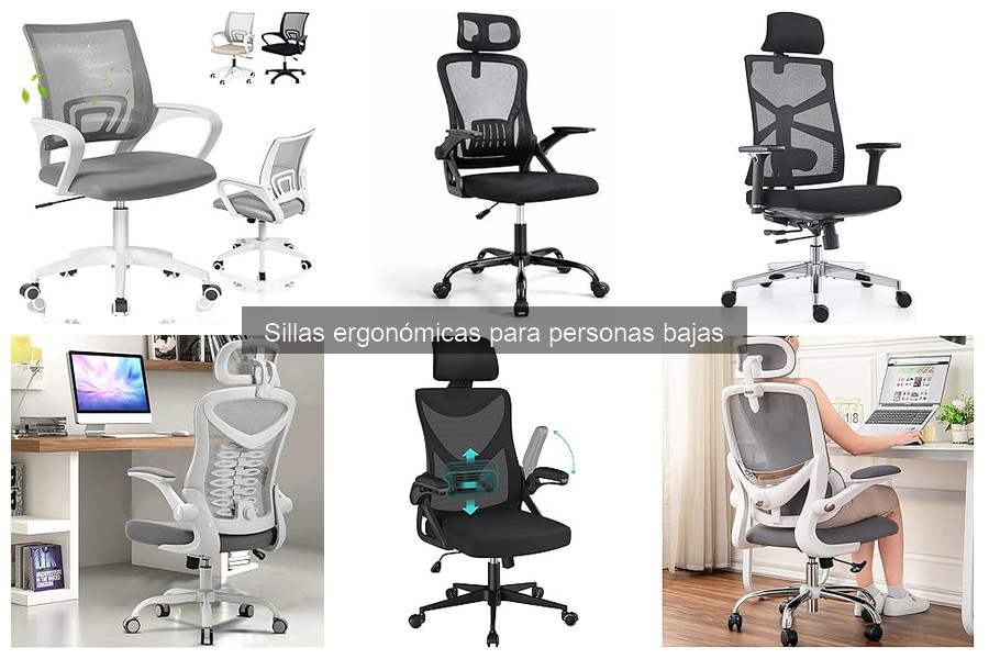 Mejores sillas ergonómicas para personas bajas: comparativa 2023