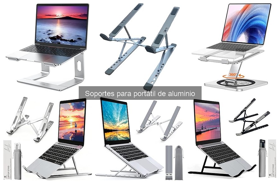 Mejores soportes de aluminio para portátil según opiniones