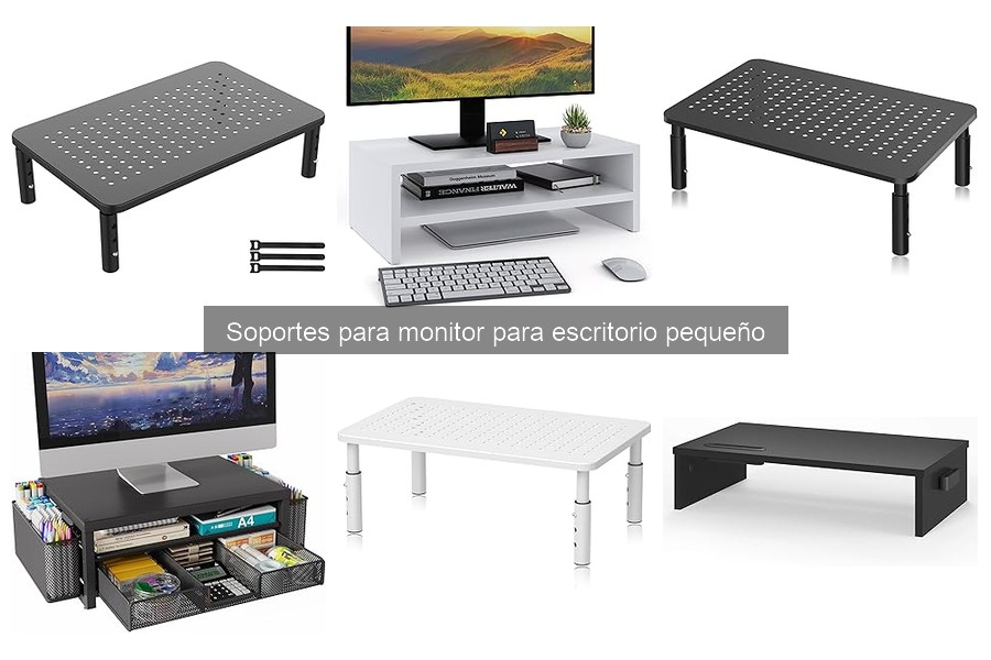Mejores soportes para monitor en escritorios pequeños 2023