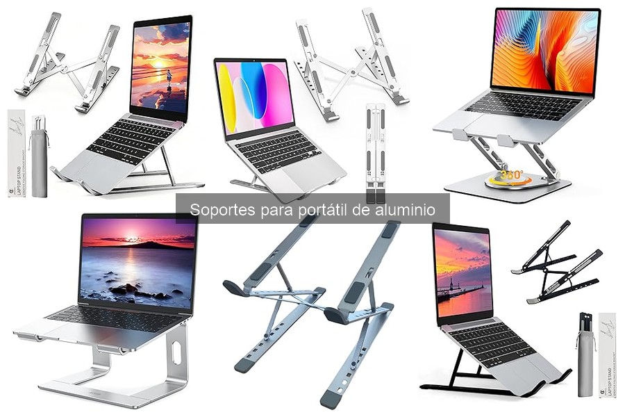 Mejores soportes para portátil de aluminio para trabajar desde casa