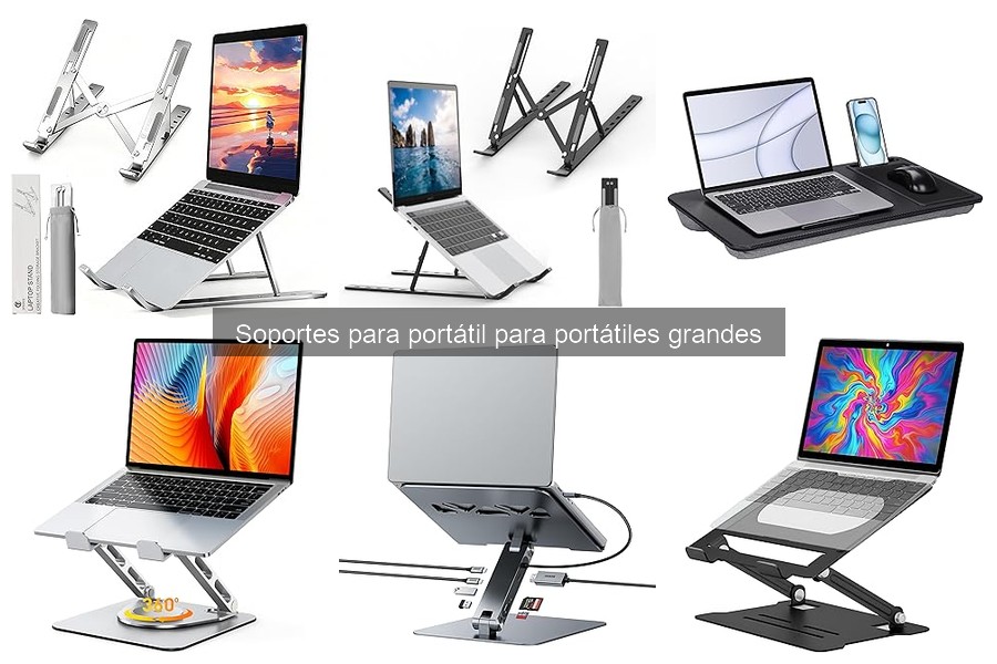Mejores soportes para portátil grande para gamers en 2023