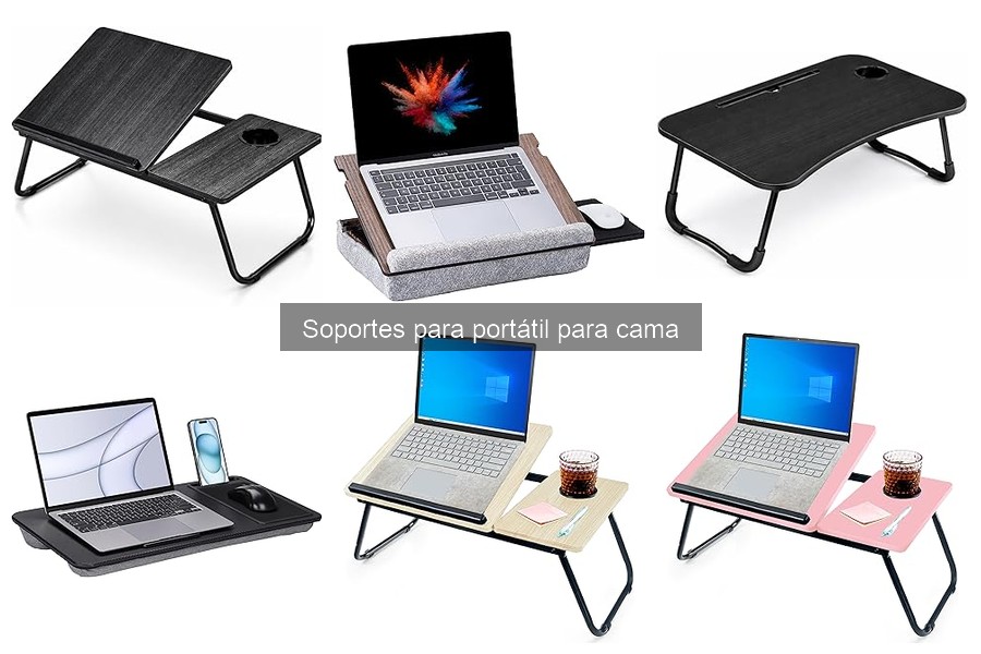 Mejores soportes para portátil para cama: comparativa y opiniones