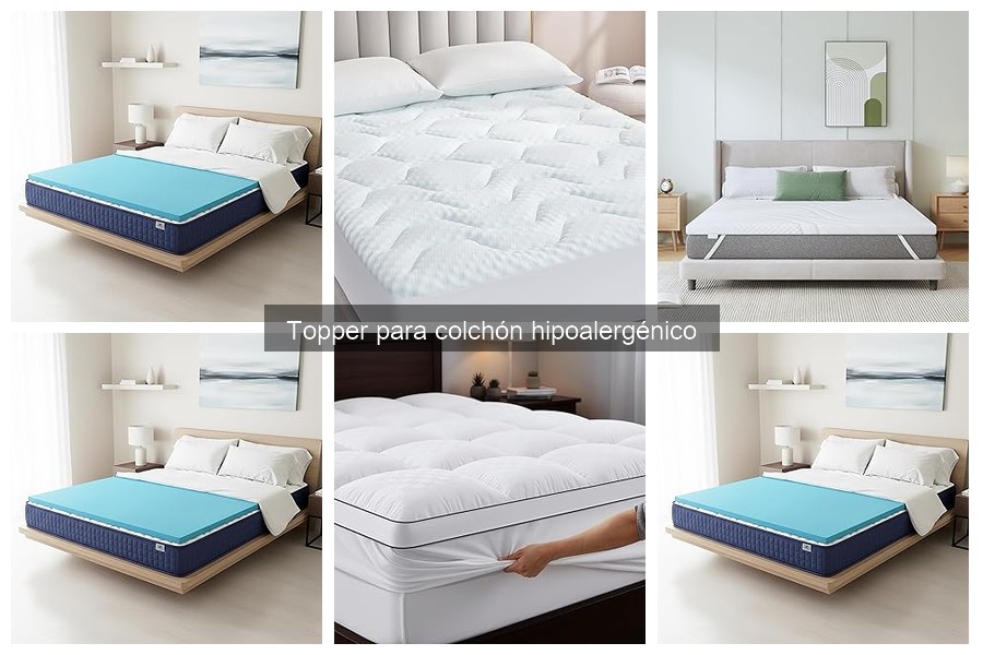 Mejores tiendas online para comprar toppers hipoalergénicos