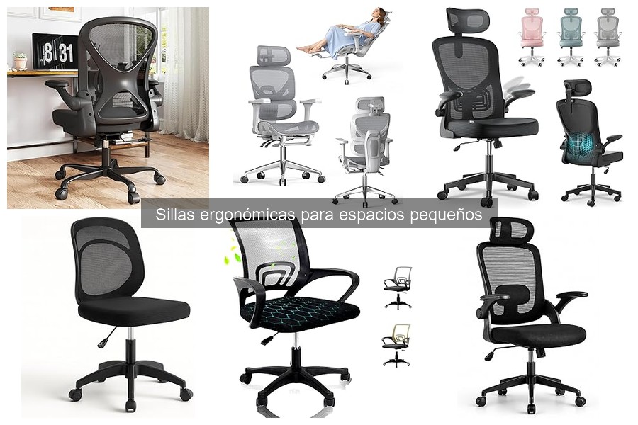 Mejores tiendas para comprar sillas ergonómicas en espacios reducidos