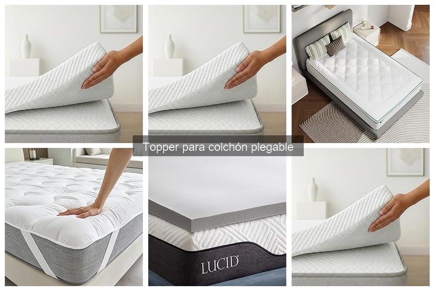 Mejores toppers para colchones plegables en 2023