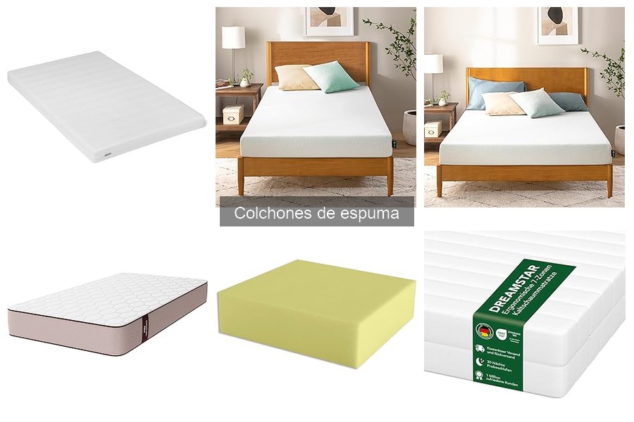¿Necesito una base específica para colchones de espuma?