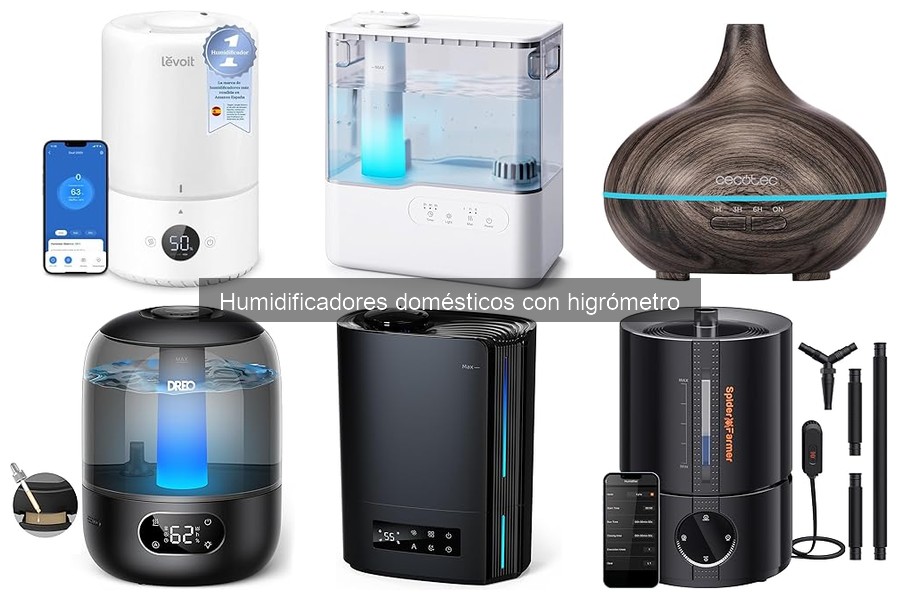 Ofertas en humidificadores con higrómetro ¡Ahorra Hoy!