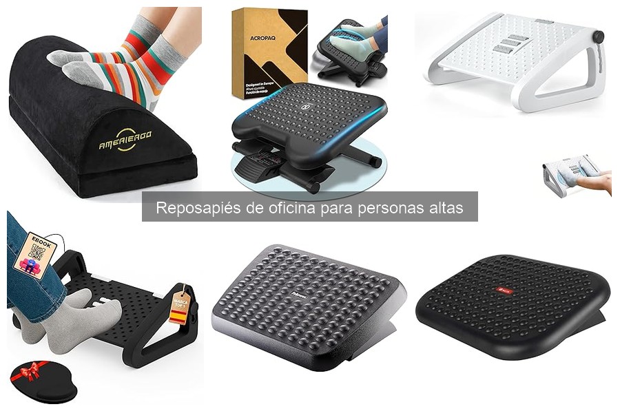 Ofertas en reposapiés ergonómicos para personas altas