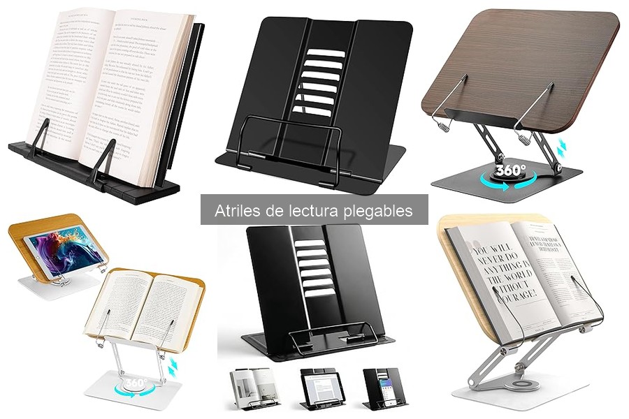 Ofertas y precios de atriles de lectura plegables en 2023