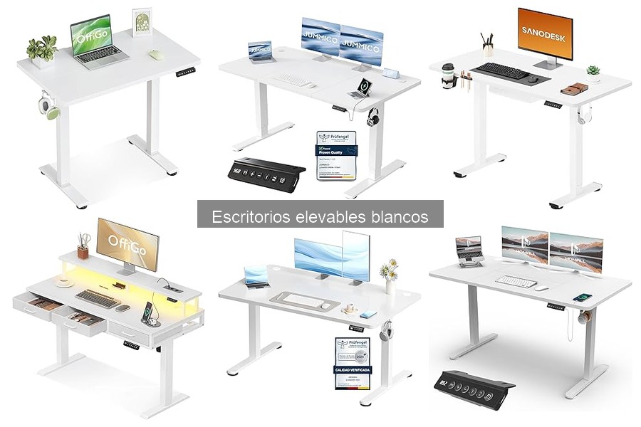 Ofertas y precios de escritorios elevables blancos 2023