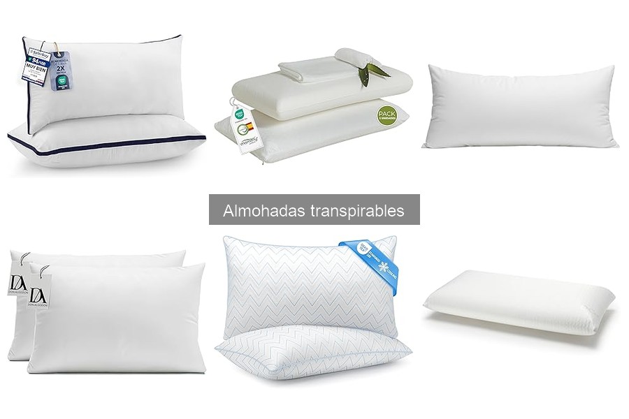 Opiniones de expertos sobre almohadas transpirables