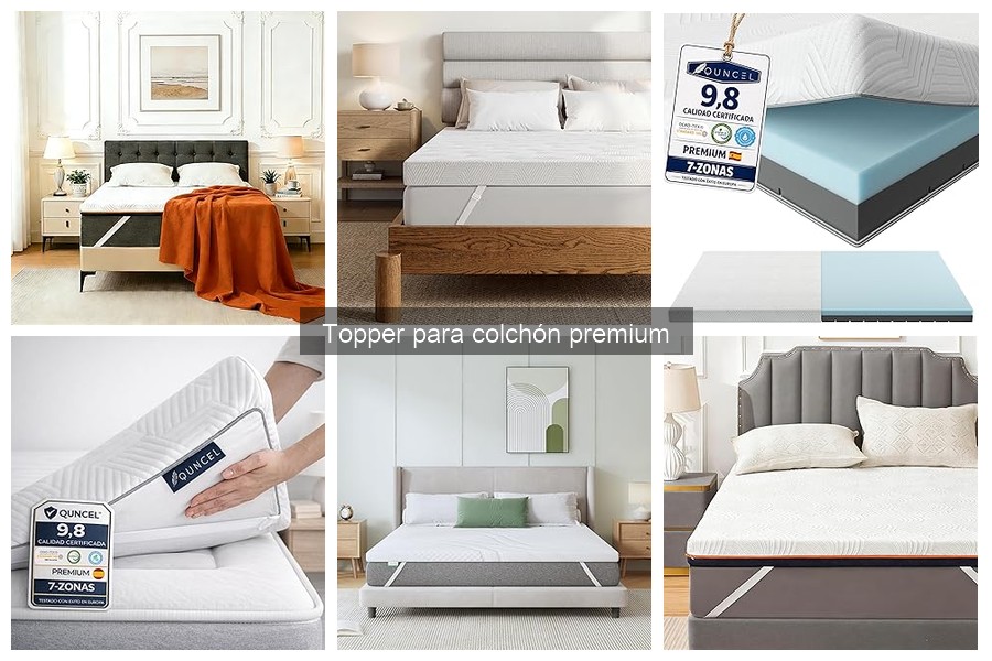 Opiniones de toppers para colchón premium: eficacia y comodidad