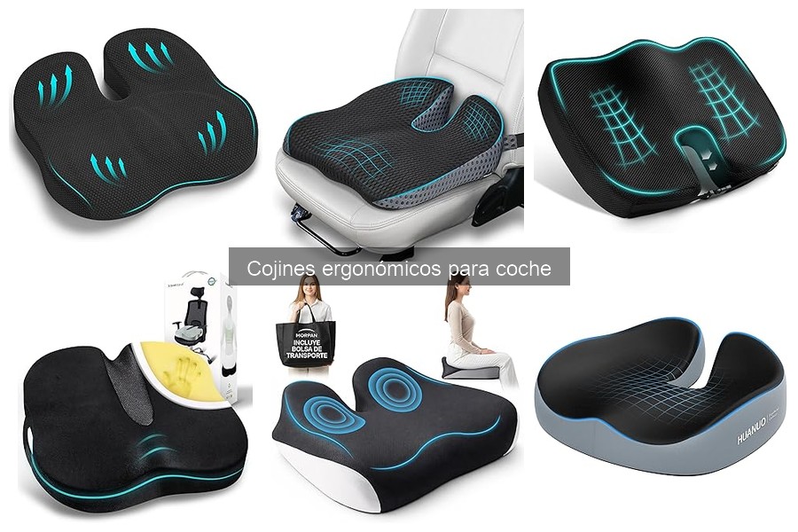 Opiniones de usuarios sobre cojines ergonómicos para coche