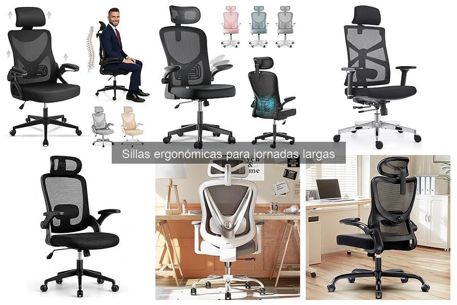 Opiniones de usuarios sobre sillas ergonómicas para largas jornadas