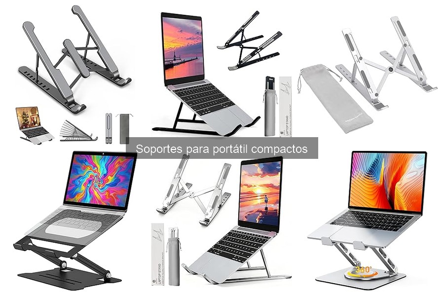 ** Opiniones de usuarios sobre soportes para portátil compactos