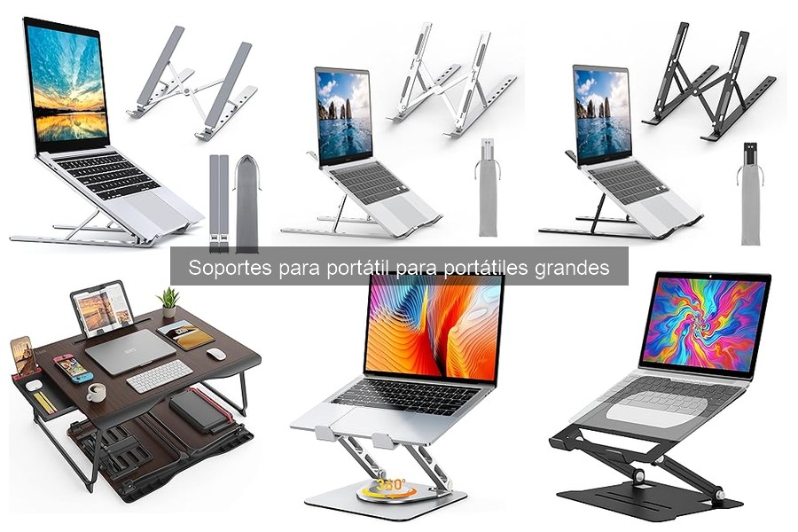 Opiniones de usuarios sobre soportes para portátiles grandes
